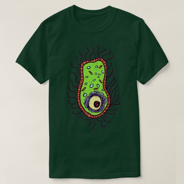 Camiseta Affable Amoeba (Diseño del anverso)