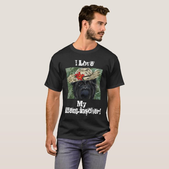 Camiseta Affenpinscher  (Anverso completo)