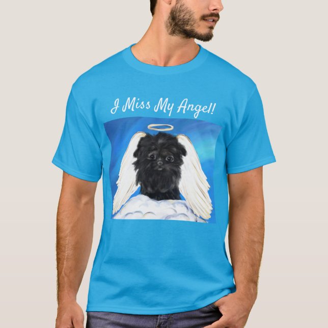 Camiseta Affenpinscher Ángel   (Anverso)