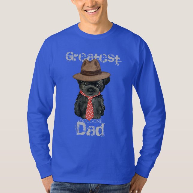Camiseta Affenpinscher Dad (Anverso)
