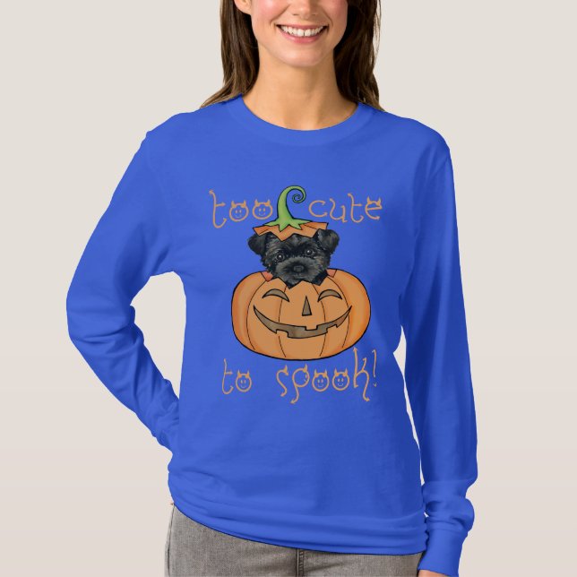 Camiseta Affenpinscher de Halloween (Anverso)