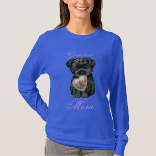 Camiseta Affenpinscher Heart Mom