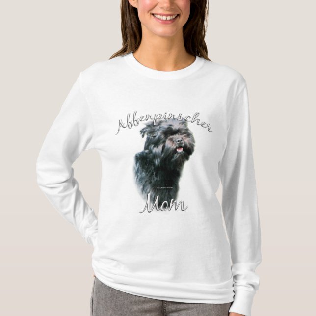 Camiseta Affenpinscher Mom 2 (Anverso)