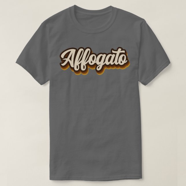 Camiseta Affogato (Diseño del anverso)