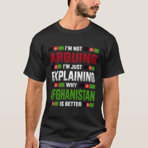 Camiseta Afganistán: Causas de la herencia afgana
