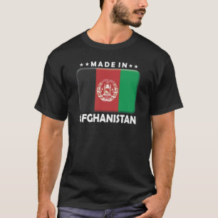 Camiseta Afganistán hizo