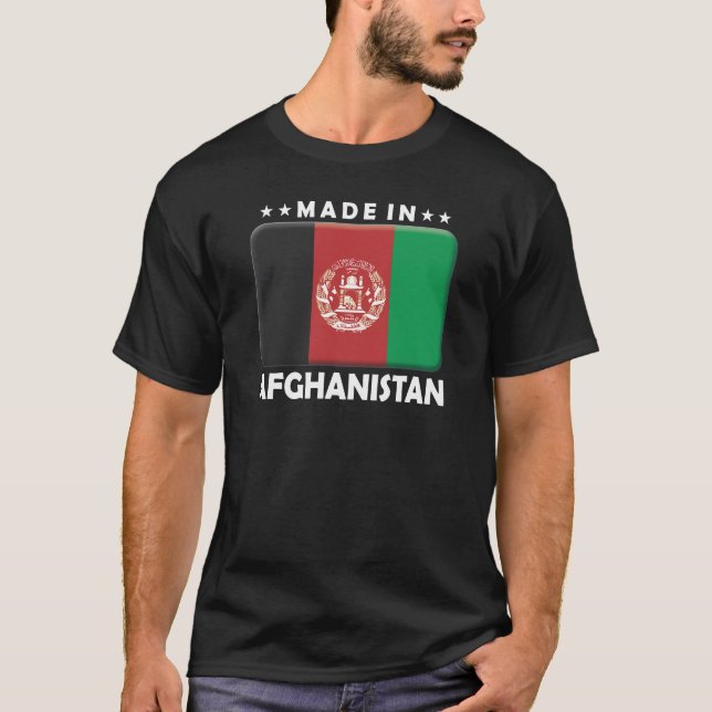 Camiseta Afganistán hizo (Anverso)