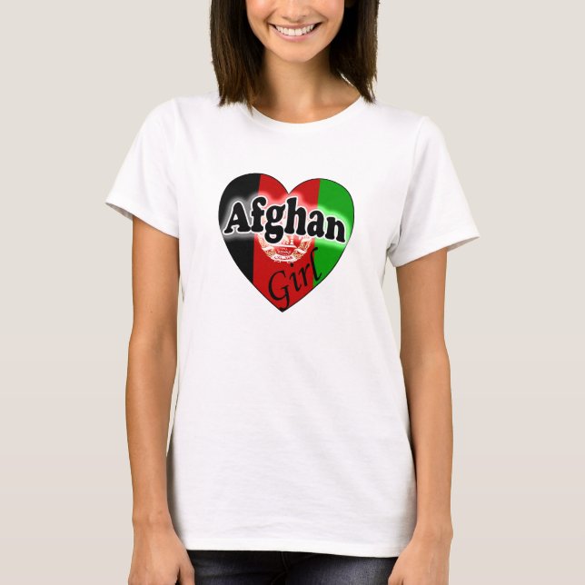 Camiseta Afghan Girl (Anverso)