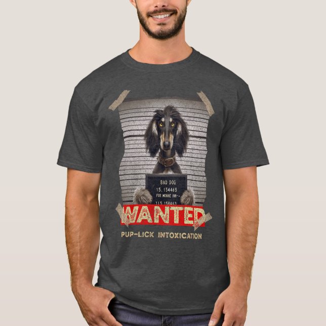 Camiseta Afghan Hound (Anverso)