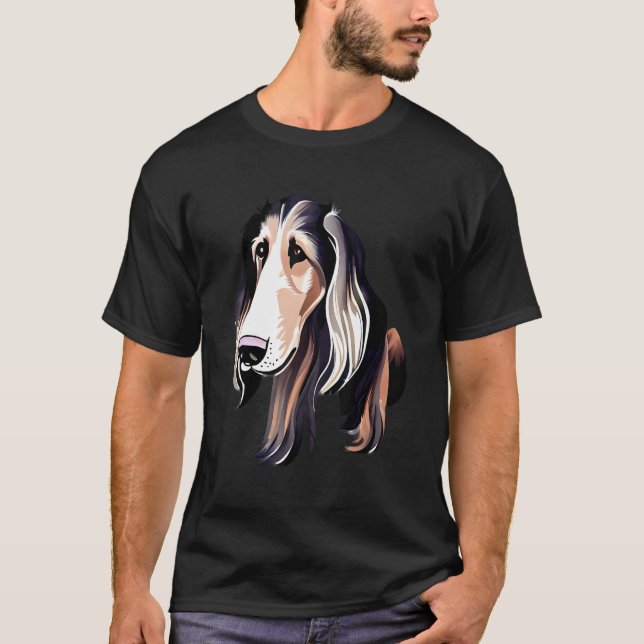 Camiseta Afghan Hound dog breeds  Classic Family Matching (Anverso)