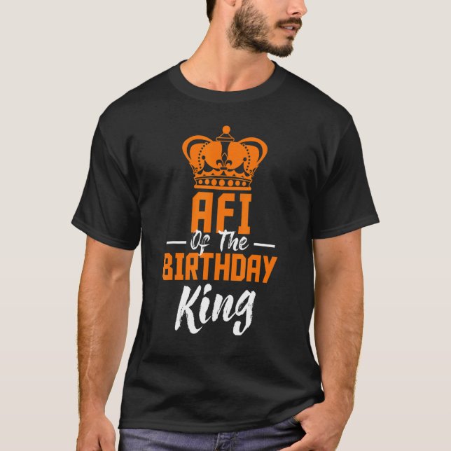 Camiseta Afi De La Celebración Del Cumpleaños Del Rey Fiest (Anverso)
