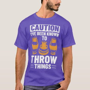 Camiseta Afiche de cerámica de escultura ceramista de arcil