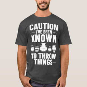 Camiseta Afiche de cerámica de escultura ceramista de arcil