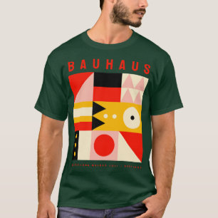 Camiseta Afiche de época de arquitectura Art Deco Bauhaus