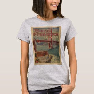 Camiseta Afiche de época San Francisco