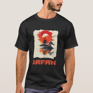 Camiseta Afiche de fanático de la cultura de Japón para ama