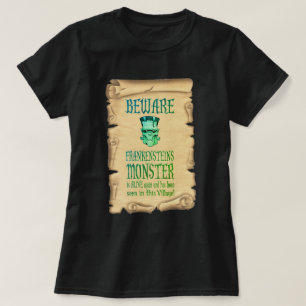 Camiseta Afiche de Frankensteins Monster Vintage