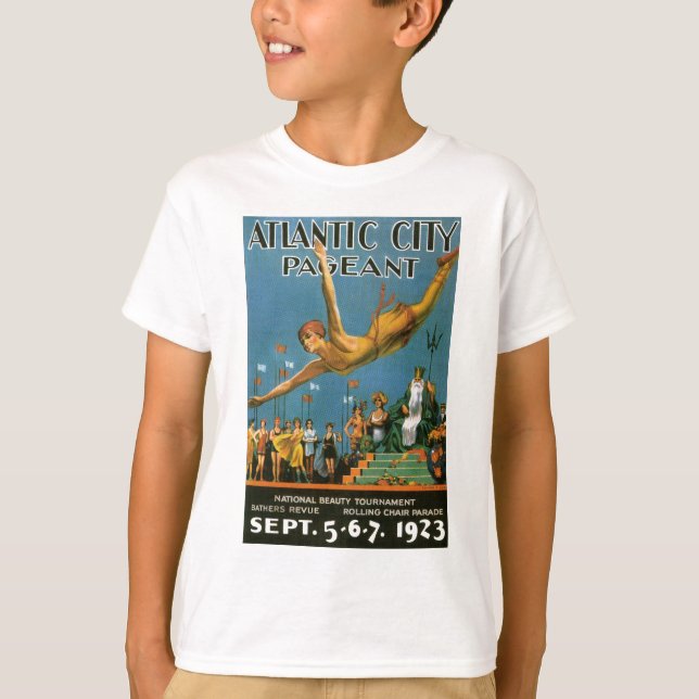 Camiseta Afiche de la cosecha del Concurso de la Ciudad del (Anverso)