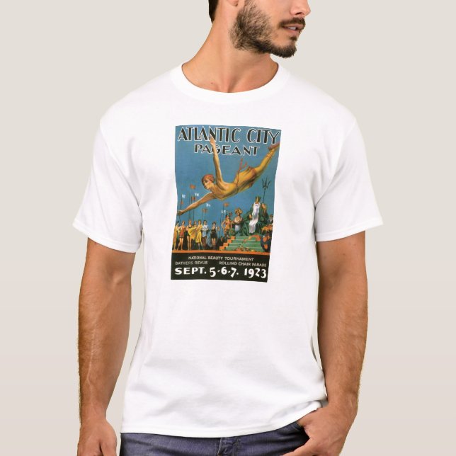 Camiseta Afiche de la cosecha del Concurso de la Ciudad del (Anverso)