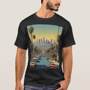 Camiseta Afiche de la época de Los Ángeles