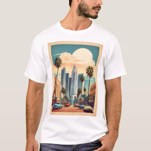 Camiseta Afiche de la época de Los Ángeles