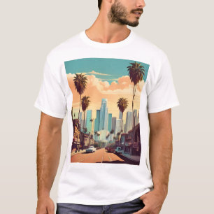Camiseta Afiche de la época de Los Ángeles