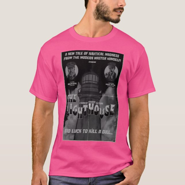 Camiseta Afiche de la época del faro (Anverso)