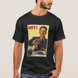 Camiseta Afiche de la URSS sin alcohol