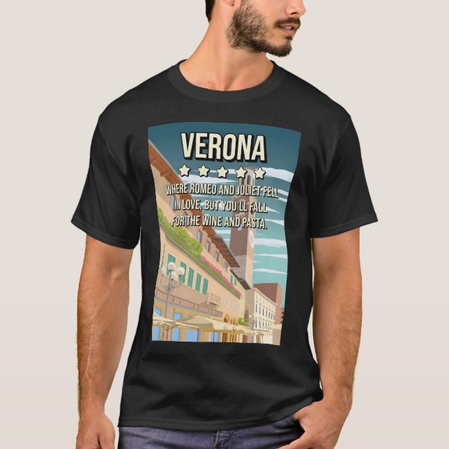 Camiseta Afiche de viaje de 5 estrellas de Viena Austria (Anverso)