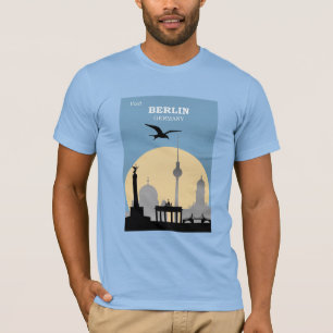 Camiseta Afiche de viaje de Berlín, Alemania