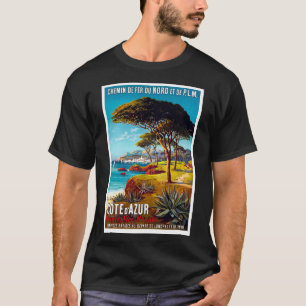 Camiseta Afiche de Viaje de Chamonix