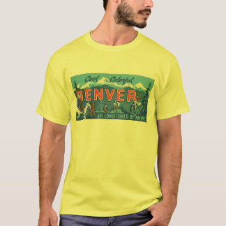 Camiseta Afiche de viaje de Guay Colorful Denver