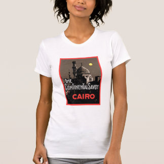 Camiseta Afiche de viaje de La Saboya Continencial, El Cair