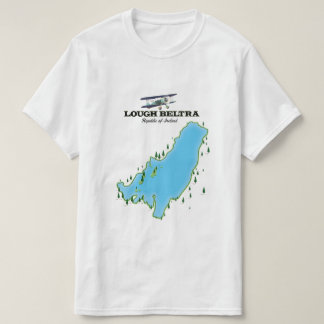 Camiseta Afiche de viaje de Lough Beltra Ireland