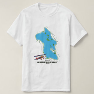 Camiseta Afiche de viaje de Lough Funshinagh Ireland.