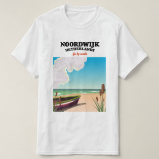 Camiseta Afiche de viaje de Noordwijk Países Bajos