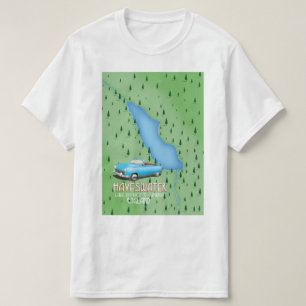 Camiseta Afiche de viaje del distrito del lago Hayeswater