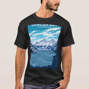 Camiseta Afiche de viaje del Parque Nacional de la Bahía de