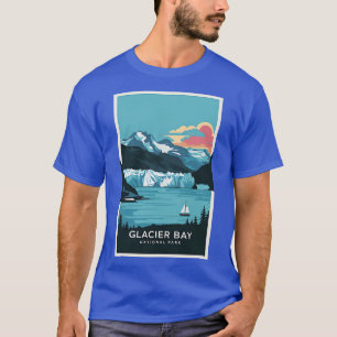 Camiseta Afiche de viaje del Parque Nacional de la Bahía de