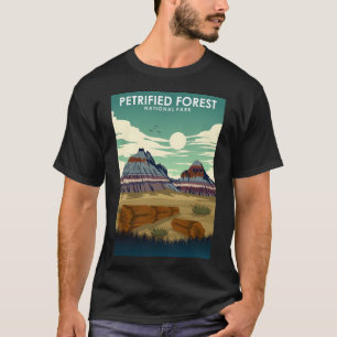 Camiseta Afiche de viaje del Parque Nacional del Bosque Pet