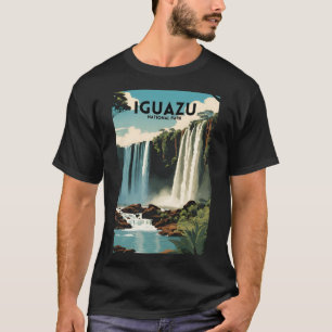 Camiseta Afiche de viaje del Parque Nacional Iguazú