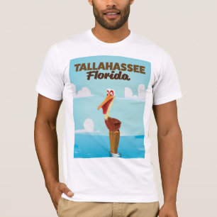 Camiseta Afiche de viaje del personalizado de Florida de Ta