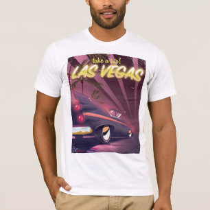 Camiseta Afiche de viaje en coche del Clásico de Las Vegas