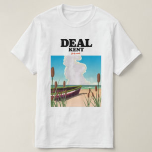 Camiseta Afiche de viaje marítimo de Deal Kent