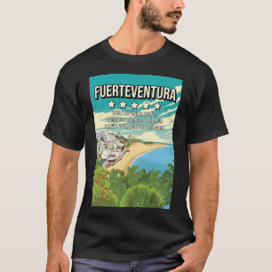 Camiseta Afiche de viaje mínimo de 5 estrellas de Funny Fue