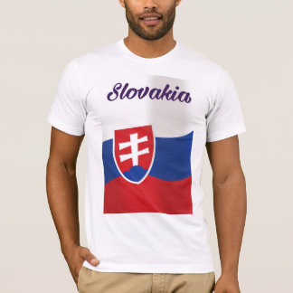 Camiseta Afiche de viaje para vacaciones de Eslovaquia