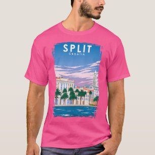 Camiseta Afiche de viaje retro mínimo de la época de la épo