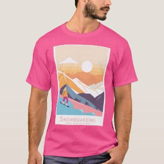 Camiseta Afiche De Viaje Retro Mínimo Vintage Como Un Afich
