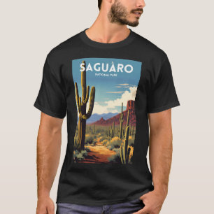 Camiseta Afiche de viaje tradicional del Parque Nacional de
