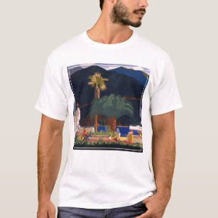 Camiseta Afiche de viajes - Isla Santa Catalina, California